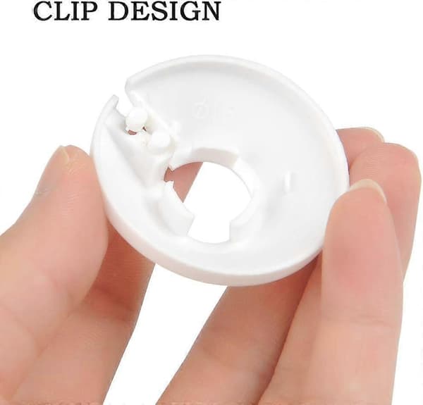 Radiatorrørkrave (20 stk.) til 15 mm diameter rør