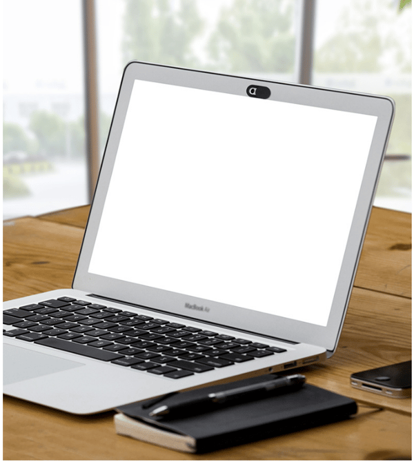Webcam Privacy Shield Svart 8-pakning