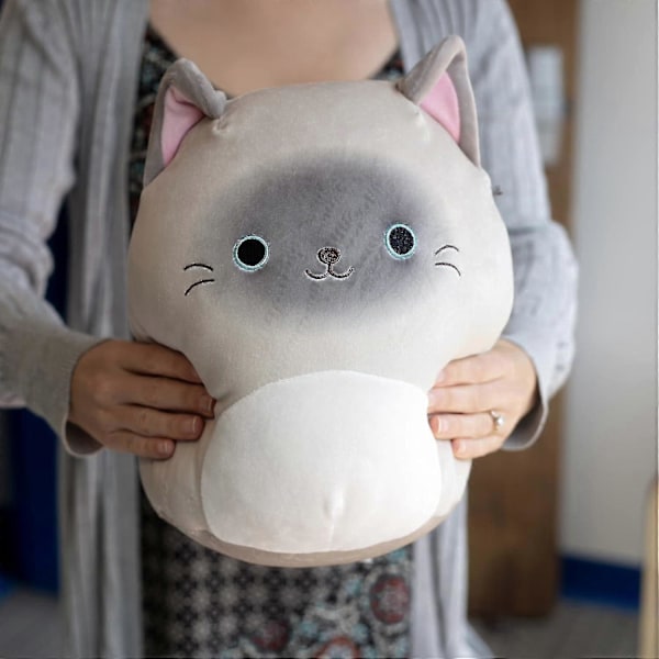 Siameser Kat - Samleobjekt Plyslegetøj - 25 cm