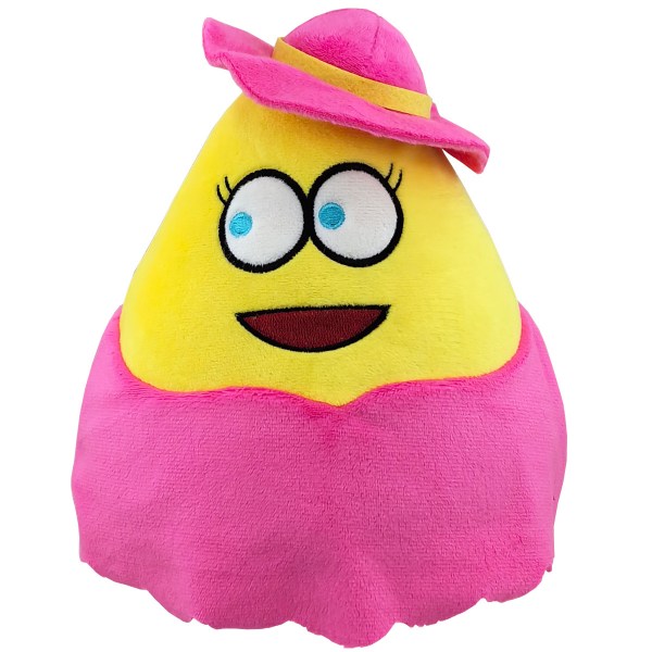 21cm Alien Doll POU PLUSH Min gosedjur Plyschleksak Barn Flickor Presentleksak pink hat