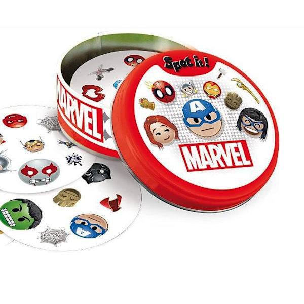 Interessant kortspil spot it spil dobble kortspil Marvel