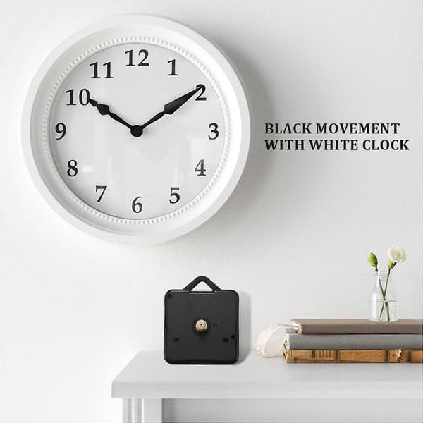 Quartz Urværk Mekanisme DIY Reparationsdele + Hvide Viser