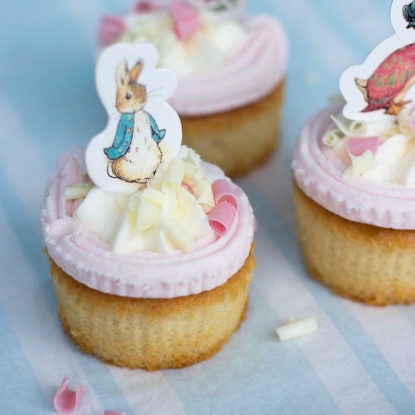 Peter Rabbit Party Picks | Børne 1. Fødselsdag Dåb Canape Flag x24