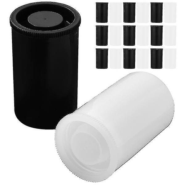 20pcs Film Canisters Film Organizer Containers Empty Camera Reel Storage Containers