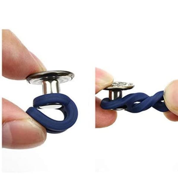 Midjeförlängare för jeans, kjolar och byxor 5-pack Blå