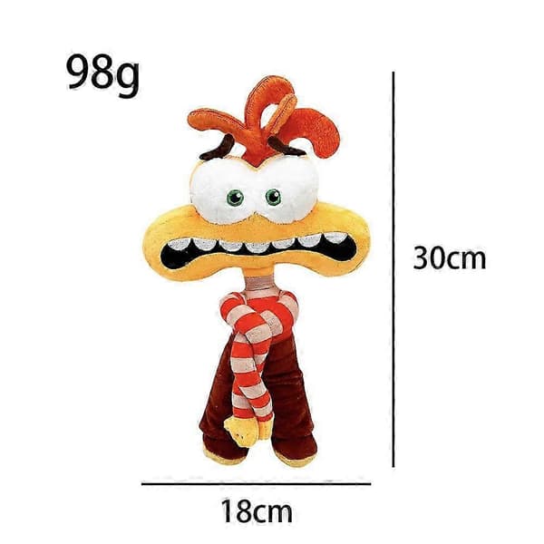 Inside Out 2 Plysjfigur - Angst