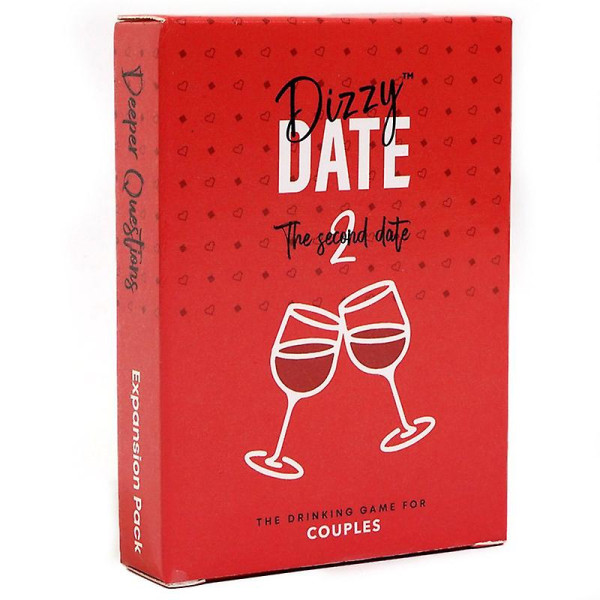 Dizzy Date Full English Dizzy Dating Par Dejting Spelkort Par Dialogkort Pusselspel för att förbättra vänskapen