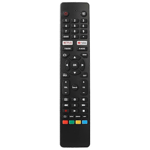 Rc-nz Fjärrkontroll för Veon Polaroid Smart LCD LED TV-kontroll utan röstfunktion Ersättning Direkt Användning 12