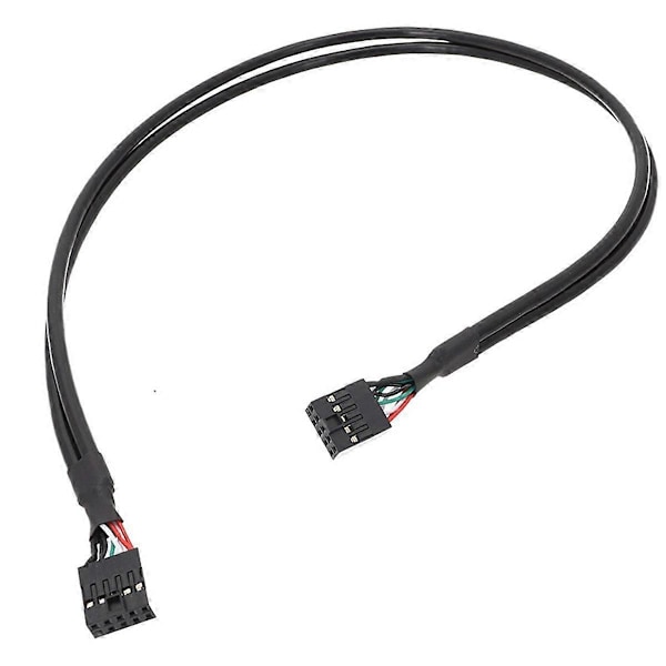 Moderkort USB 9PIN Hona till Hona Intern Kabel USB2.0 Intern Moderkorts Header Kabel