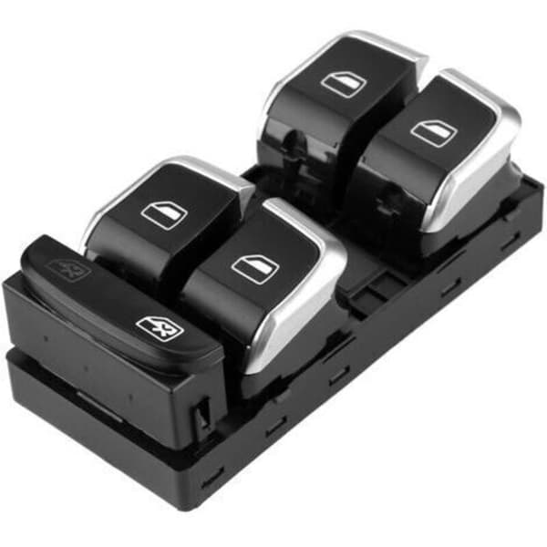 Sidevindusregulatorbryter, 8KD 959 851A/8K0 959 851F Bilvindusbryter for Audi