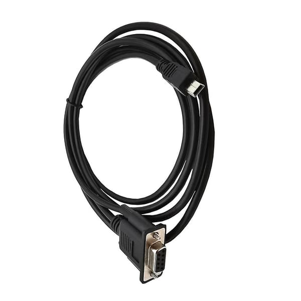 Mini USB hann til RS232 DB9 9-pinners hunadapter forlengelseskabel 1,8m