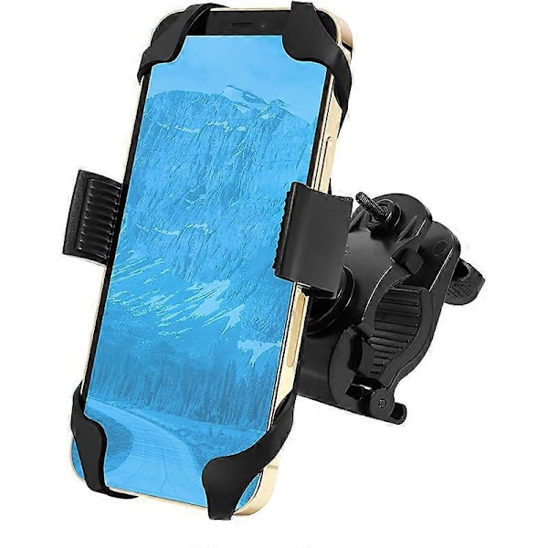 Pyörän Puhelinteline Universaali Pyörän Puhelinteline iPhoneille ja Androidille - Moottoripyörän Puhelinteline, Pyörän Tarvikkeet