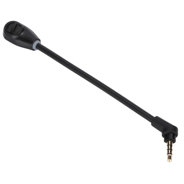 Avtakbar Mikrofon Støyreduserende Roterbar Erstatningsmikrofon for Kingston HyperX Cloud Flight