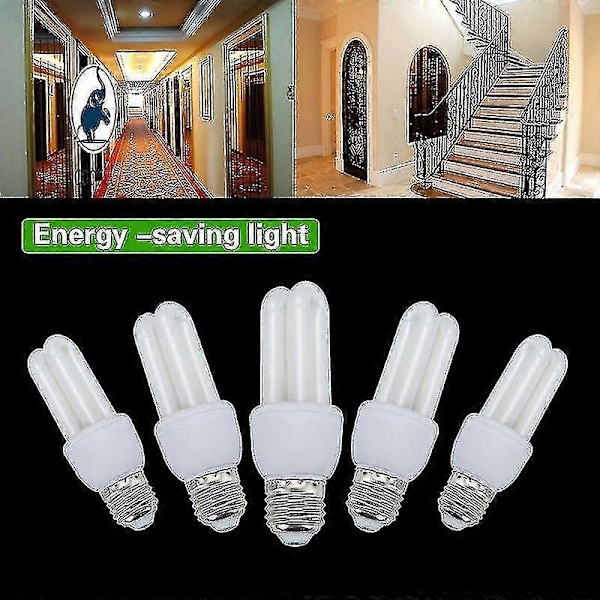LED Pære Lys 11w 15w 20w E27 Skrue 2u Formede Lyspærer Hjem CFL Lyspære Energibesparende S202