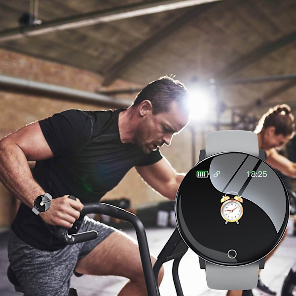Smart Watch Ny 120s Macaron Farveskærm Hjertefrekvens Blodtryk Ilt Mætning Overvågning Multi Sport Mode Armbånd