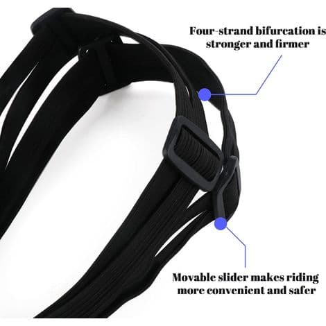 3 elastiske bagagestropper med dobbeltkroge, udtrækkelig bagagestrop, sort nylon elastisk spænder til cykel, motorcykel