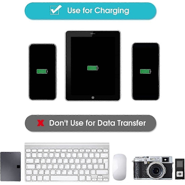 2x Usb2.0 2 Porttia, 2 Portin Kannettava Usb-keskitin, uros-kaksois-Usb-naarasadapteri (musta) 12