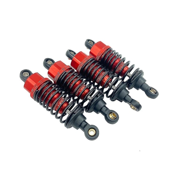 4 stk. Metalldemper for Tt01 Tt02 Ta05 Tl01 Ta03 Mf01x M05 M06 1/10 RC Bil Oppgraderingsdeler, Blå