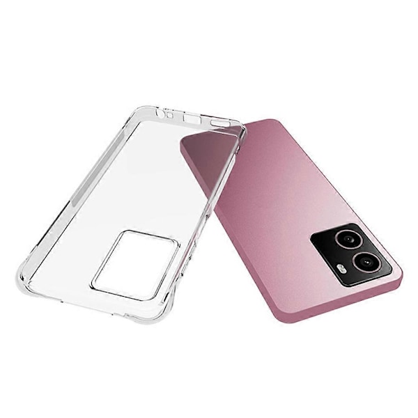 Skal för HMD Pulse/Pulse Pro/Pulse+ Transparent TPU Skyddande Baksida Mobilskal (Stort Linshål)