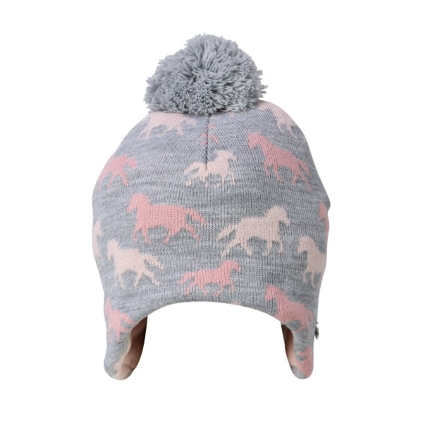 Hy Kids/Kids Flaine Beanie One Size Grå/Rosa