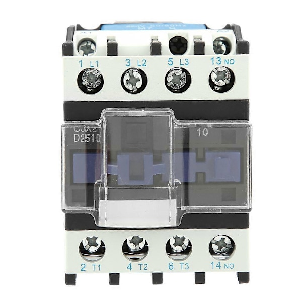 CJX2-2510 Högkänslig Industriell Elektrisk AC Kontaktor 220V 25A