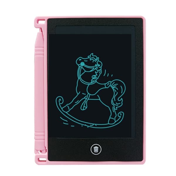 4,4\" LCD digital ritplatta med penna Rosa