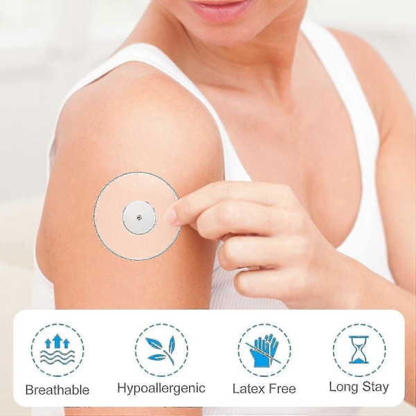 Freestyle Libre 3 Sensor Gennemsigtige Bandager, 45 stk. Freestyle Libre 2 Gennemsigtige Bandager Freestyle Libre Til Freestyle Libre 1 2 og 3 Sensorer NY
