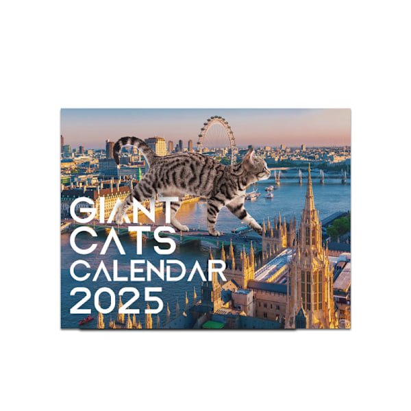 Kalender 2025 Nyårskalender färg: stil9
