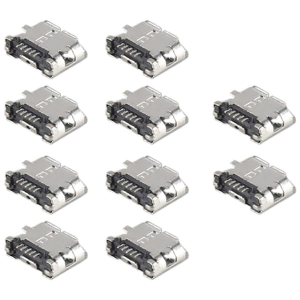 10 stk. reservedele type B Micro USB hun jack stik port socket