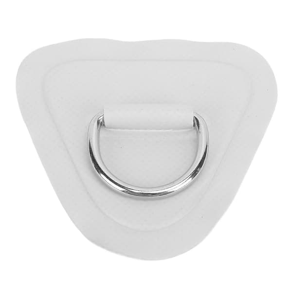 D-ring Patch Triangel UV-säker PVC Patch D-ring Repspänne för Uppblåsbar Båt Kajak Jolle Grå