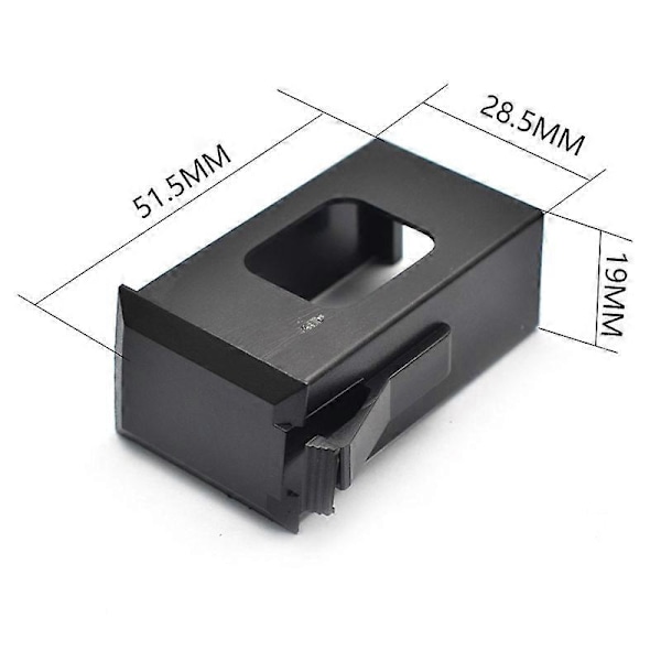 Akun pidike EQ-7545R akku 6F22 vedettävä kitaran akkukotelo