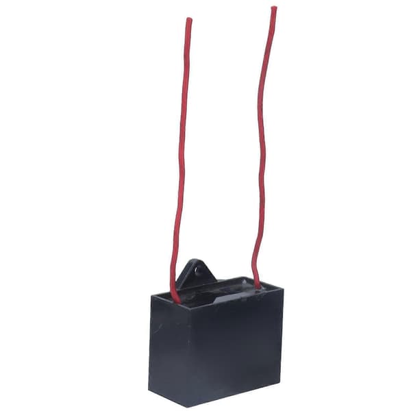 CBB61 250VAC 25UF ventilator startkondensator ledningslængde 14cm med ledning...