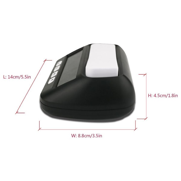 3-i-1 Multifunktionelt Bærbar Professionelt Skakur Digital Skak Timer Spil Timer
