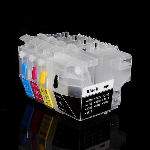 unik LC3719 LC3719XXL 3719 Refill blækpatron uden chip til Brother MFC-J2330DW MFC-J3930DW J2330 J3930 printer