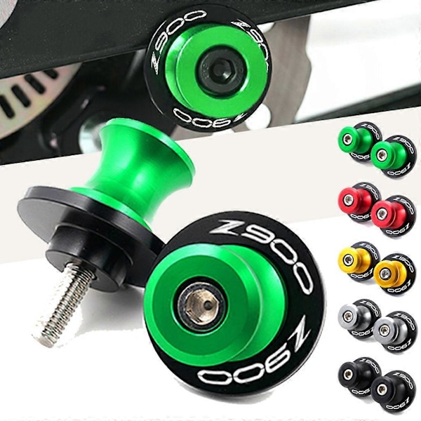 Til Z900 Z1000SX Z650 Z800 Motorcykel Svingarms Spoler Slider Stand Skruer M8