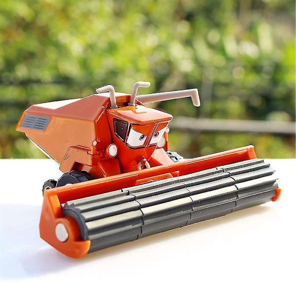 Autot 2 -elokuvan hahmo Harvester Frank 1/55 Metallivalettu auto, syntymäpäivälahja pojille ja tytöille