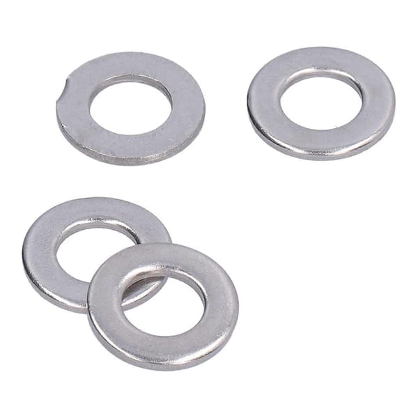 Flad A2 rustfri stål skive (150 stk) M5