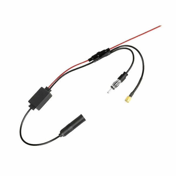 Universal Dab Fm Am Car Antenne Splitter Adapter Kabel Digital Radioforsterker
