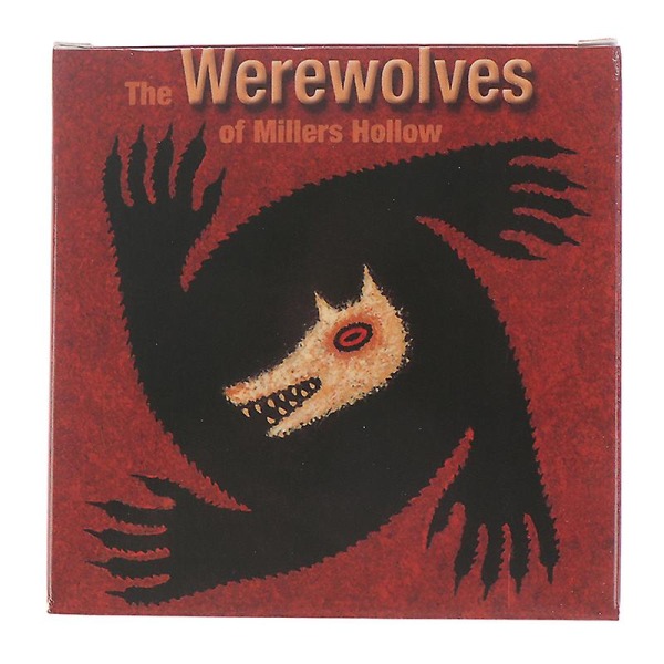 24st Werewolf Cat Brädspel Kort Engelsk version Familjekul Spelkort pusselspel, sällskapsspel