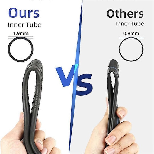 8,5 tums innerslang bakhjul böjd ventilstam 50/75-6,1 bakdäck 8 1/2 X2 för Gotrax GXL V2 Hiboy X