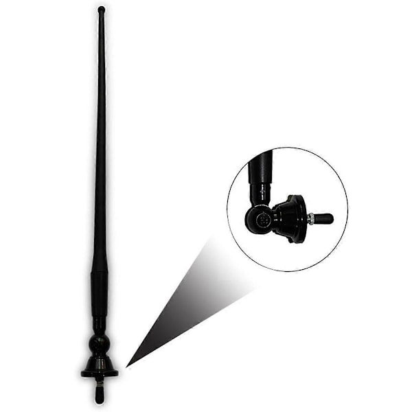 Merikumiradioantenni AM/FM Universaali Vedenkestävä Joustava Meridipoli Signaalin TV-antenniksi Ulkokäyttöön