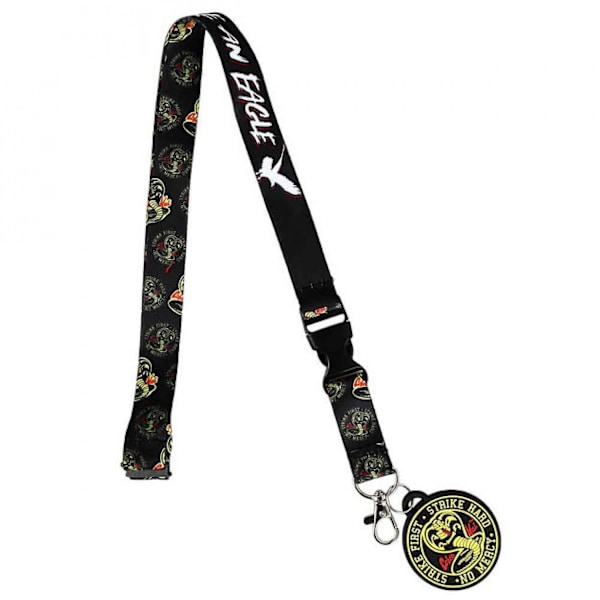 Cobra Kai Bite Like An Eagle All Over Print Lanyard
