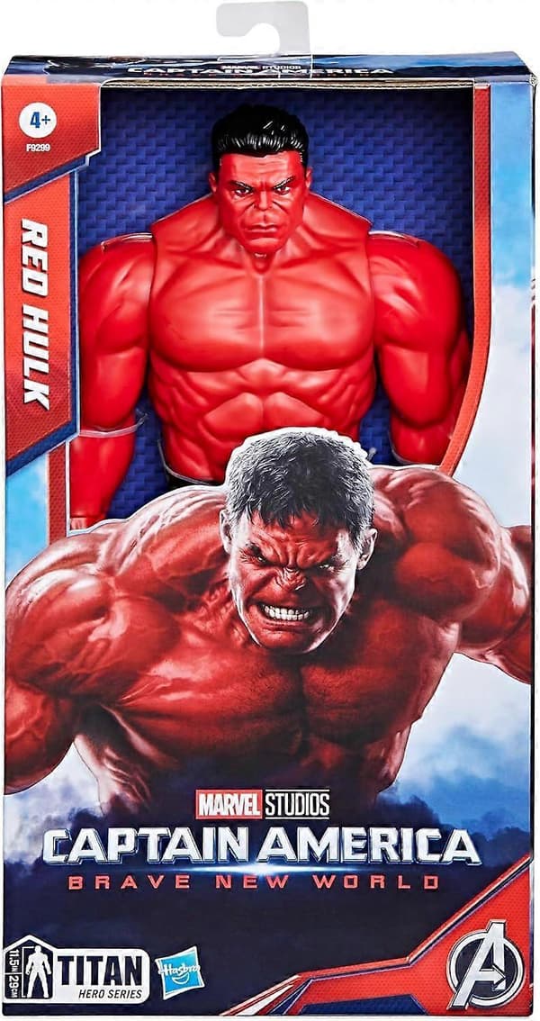 Marvel - Titan Hero Series - Red Hulk Legetøj til Børn
