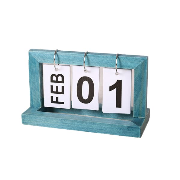 Minimalistisk Trækalender Forever Beige