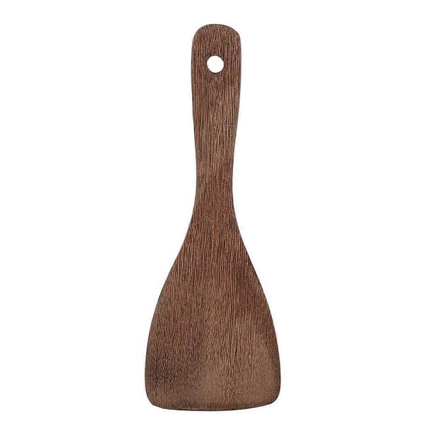Träspade Stekspade Stekt Ris Vändare för Köksredskap, 22*7.5cm