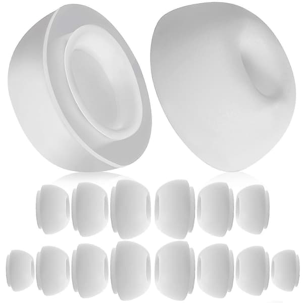 8 par med erstatningstupper for ørepropper, silikontupper kompatible med Air Pods Pro Pro 2