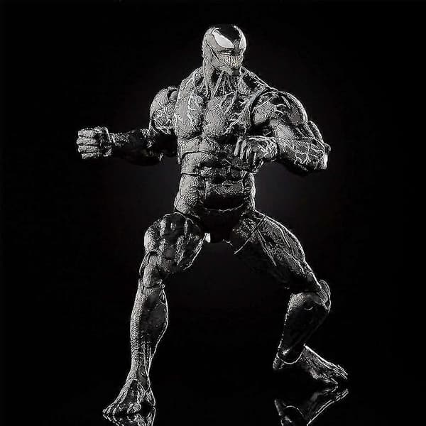 Venom Actionfigur, Bevegelige Leddleker Venom Samlemodell Med Utskiftbare Tilbehør Gave Til Fans -NMAOV