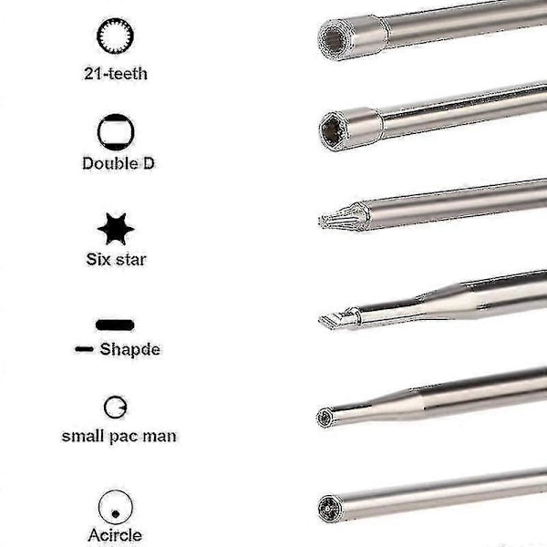 12-pack Förgasarjusteringsverktyg Förgasarjusteringskit För 2-takts Små Trimmers Weedeater