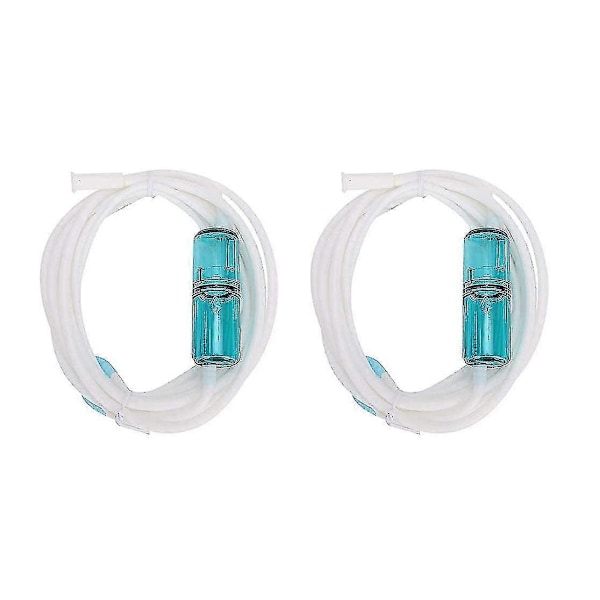 2 st Nasal Syreslang Elastisk Silikon Syreslang Nasal Kanyl Syreslanganslutningar