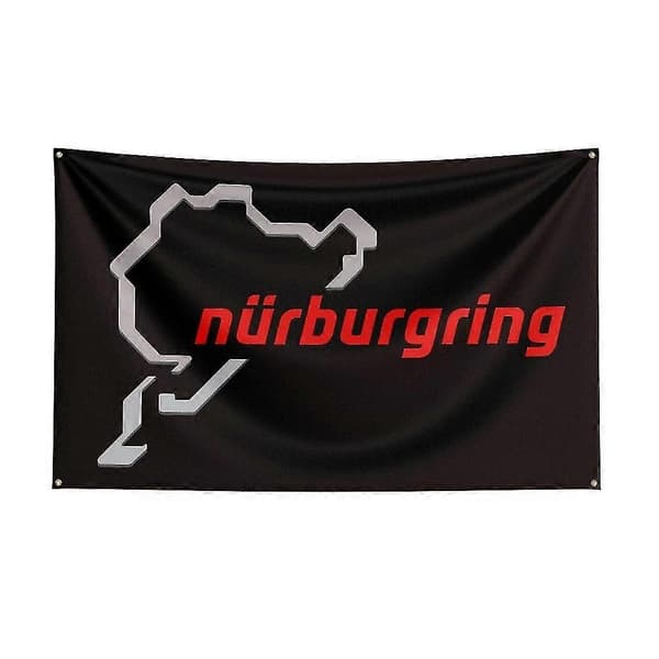 3X5 FT Nurburgring Polyester-flagg trykt bildeler Banner for dekorasjon GR84